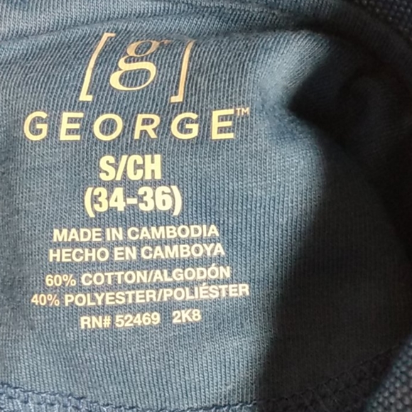 Mens Nicely Textured Short Sleeve Polo Shirt - Picture 6 of 6